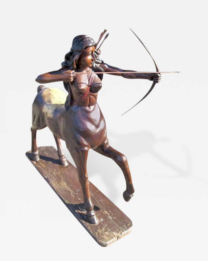 centaur statue bronze sculpture