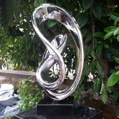 curved abstract sculpture