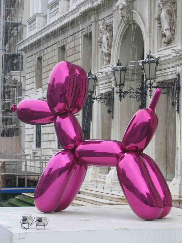 metal statue balloon dog sculpture (1)