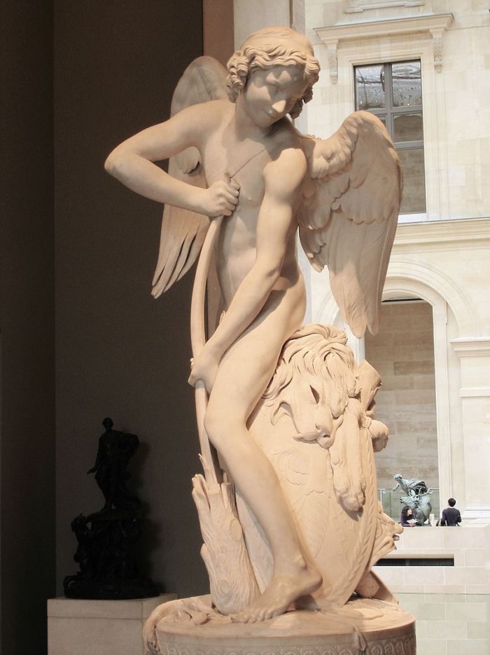 Cupid Cutting His Bow from the Club of Hercules (2)