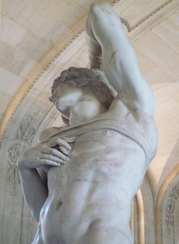 Dying Slave marble statue (3)