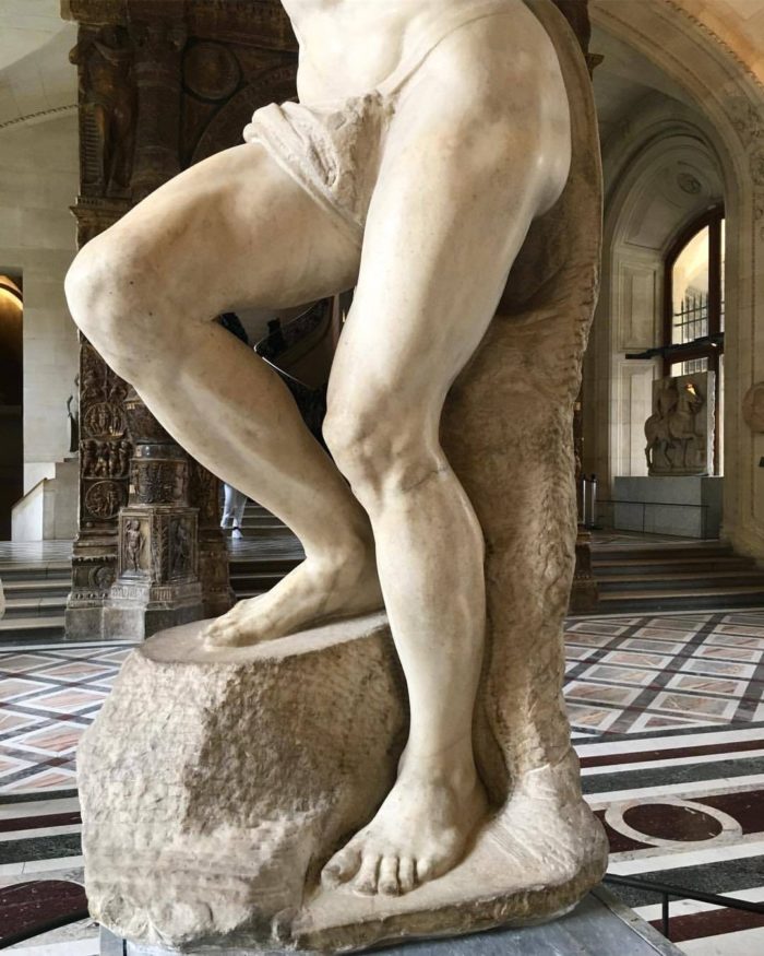 Dying Slave marble statue (4)