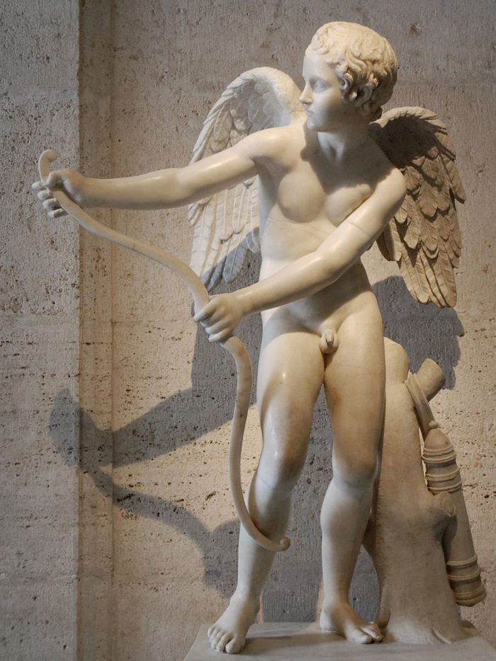 Eros marble sculpture (1)
