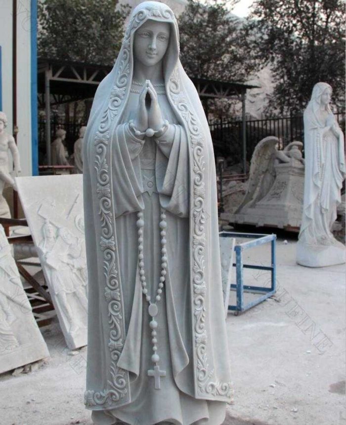 Fatima with Three Children Statue (3)