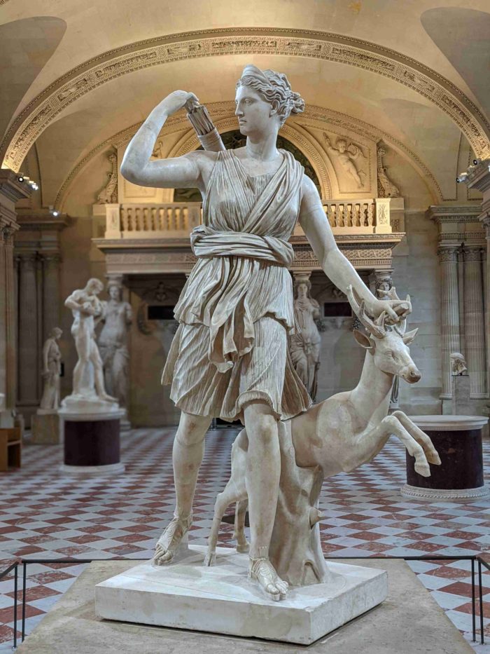 Greek myth Artemis statue (2)