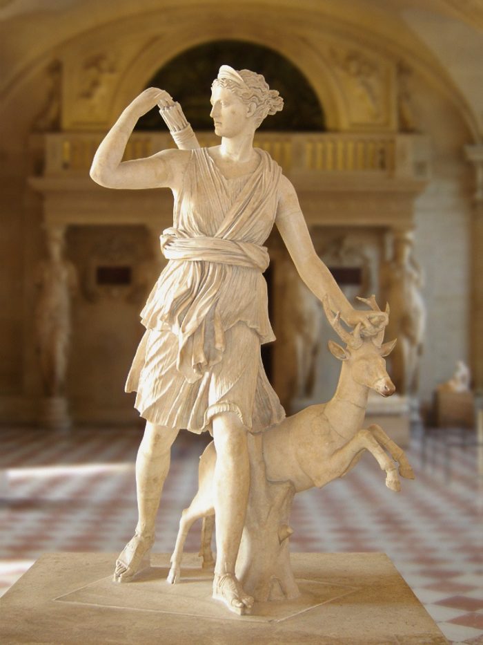 Greek myth Artemis statue (3)