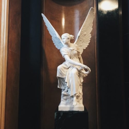 Guardian angel sculpture (1)