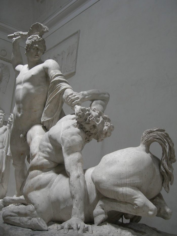 Theseus Defeats the Centaur (2)