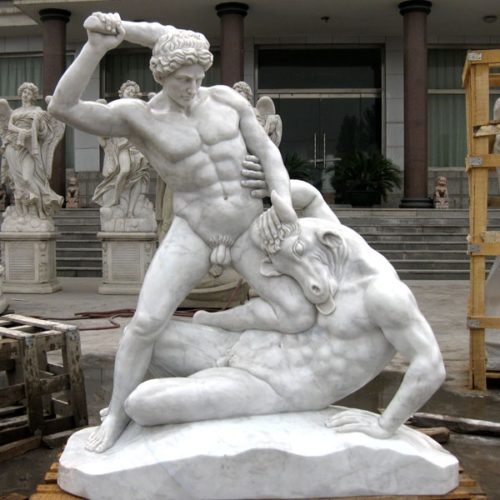 Theseus Fighting the Minotaur (1)
