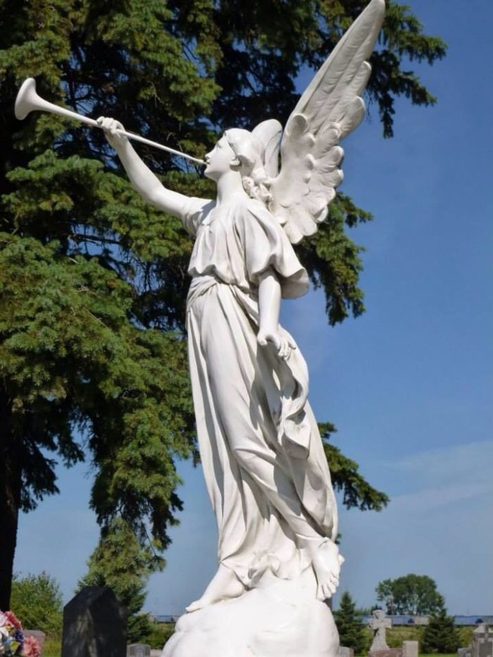 angel and trumpet statue (1)