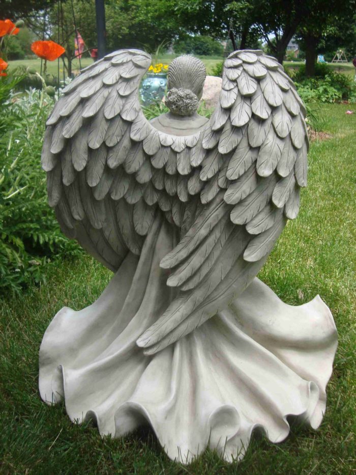 marble African American Guardian Angel (3)