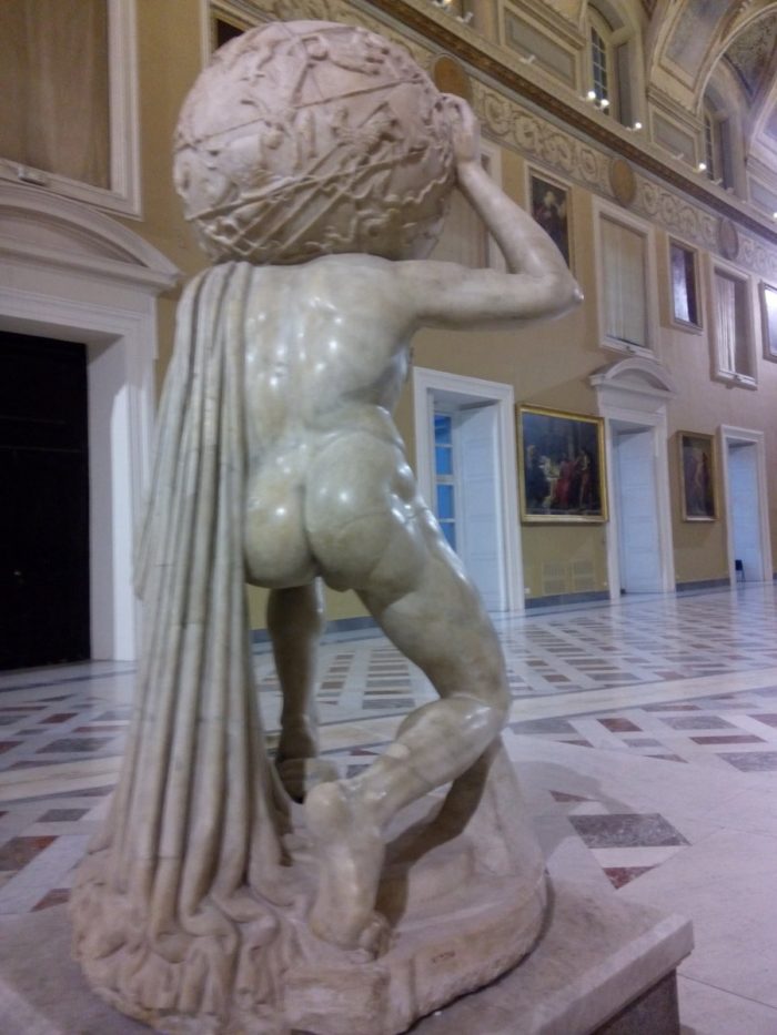marble Atlas statue (2)