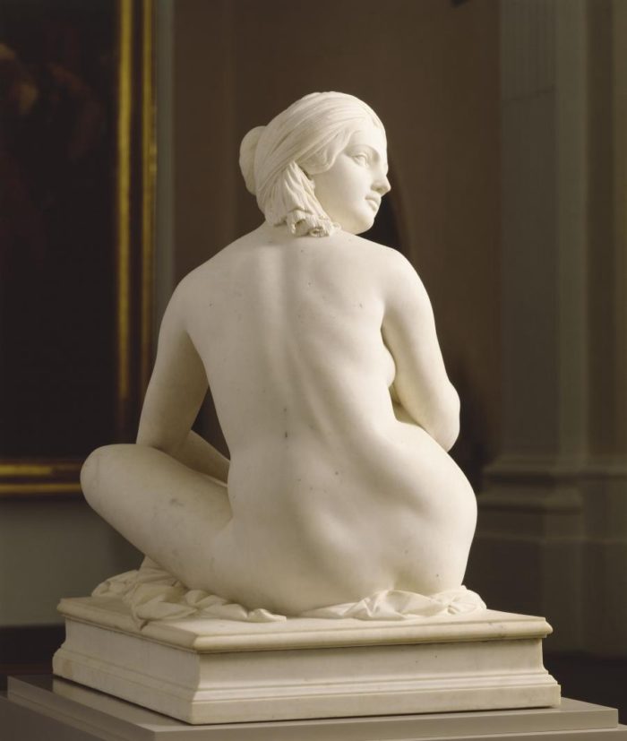 marble Odalisque sculpture (3)