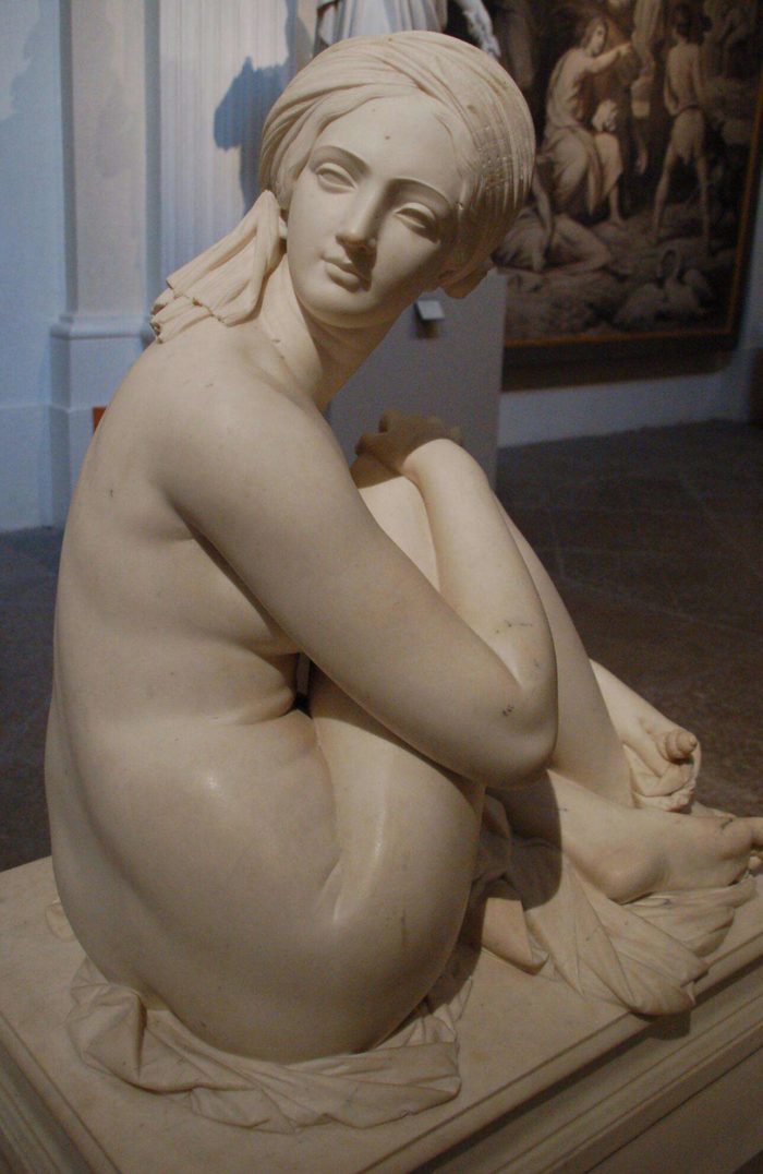 marble Odalisque sculpture (4)