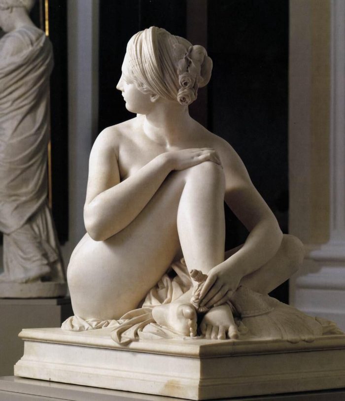 marble Odalisque sculpture (5)