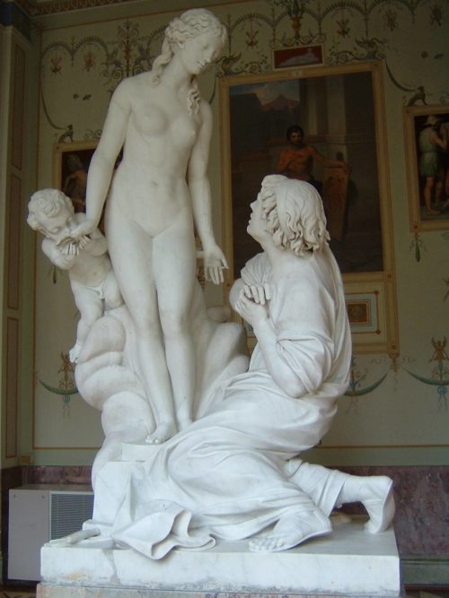 marble Sculptures Pygmalion and Galatea (1)
