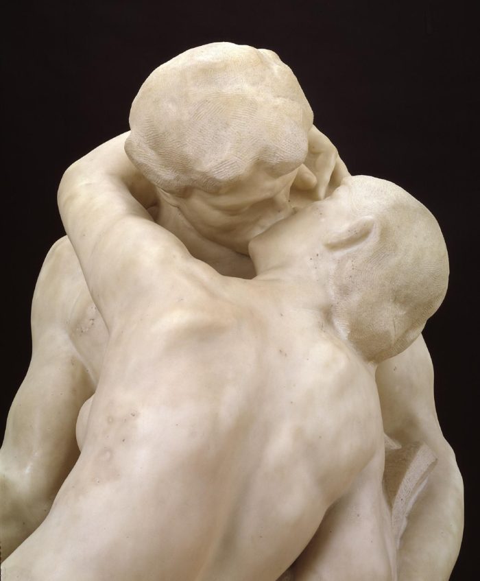 marble rodin the kiss sculpture (3)