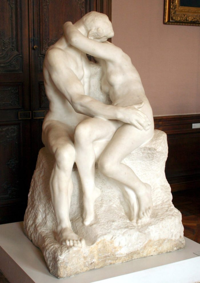marble rodin the kiss sculpture (4)