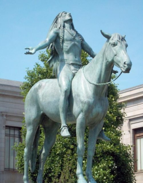 appeal to the great spirit statue