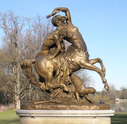 female centaur statue