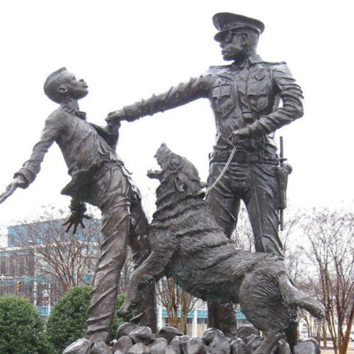 foot soldier statue2