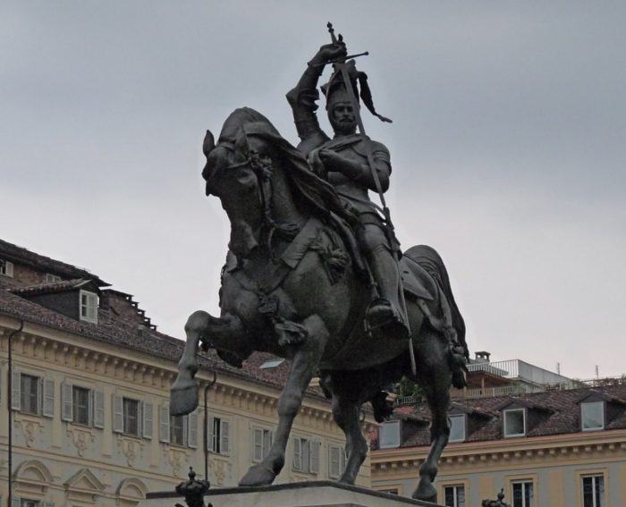 knight on horseback statue3