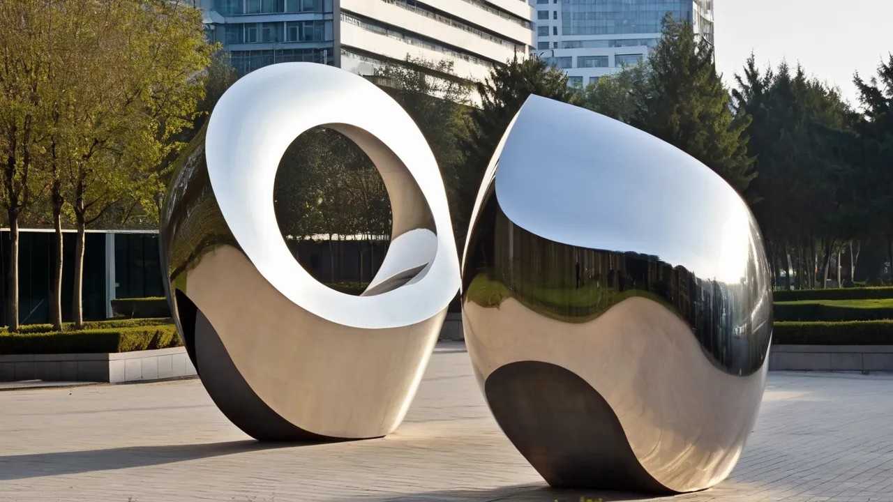 asymmetrical sphere sculpture