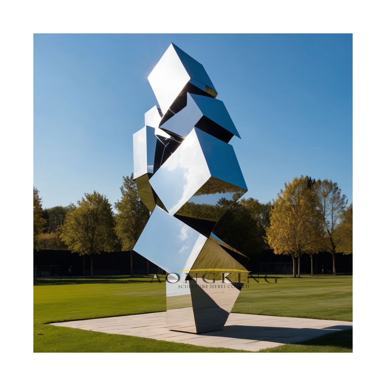 multi-cube sculpture