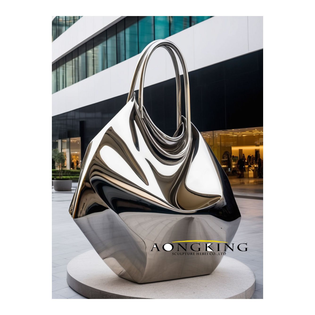handbag sculpture